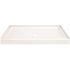 Delta Classic 500 48 in. L x 34 in. W Alcove Shower Pan Base with Center Drain in High Gloss White