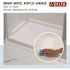 Delta Classic 500 60 in. L x 32 in. W Alcove Shower Pan Base with Left Drain in High Gloss White