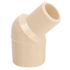 Genova Products 1/2 in. Flowguard Gold CPVC 45-Degree Street Slip x Spicot Elbow