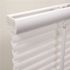 Champion Pre-Cut 33 in. W x 72 in. L White Cordless Light Filtering Vinyl Mini Blind with 1 in. Slats