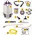ProTeam GoFit 6 PLUS, 6 qt. with Xover Multi-Surface Two-Piece Wand Tool Kit 120 Volt Commercial Backpack