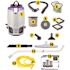 ProTeam GoFit 6,6 qt. with Xover Multi-Surface Telescoping Wand Tool Kit 120 Volt Commercial Backpack