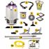 ProTeam GoFit 6,6 qt. with ProBlade Hard Surface & Carpet Tool Kit 120 Volt Commercial Backpack