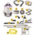 GoFit 3, 3 qt. Corded Gray Commercial Backpack Vacuum Cleaner with ProBlade Hard Surface Kit, Carpet Tool Kit, 3 Filters