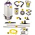ProTeam GoFit 10,10 qt. with 15" Carpet Sidewinder Tool Kit 120 Volt Commercial Backpack