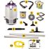 ProTeam GoFit 6,6 qt. with 15" Carpet Sidewinder Tool Kit 120 Volt Commercial Backpack