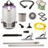 ProTeam GoFit 6 PLUS, 6 qt. with ProBlade Hard Surface & Carpet Tool Kit 120 Volt Commercial Backpack