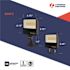 Contractor Select ESXF2 Bronze Outdoor Integrated LED Flood Light with Switchable Lumens and CCT