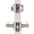Straight Deadbolt and Entry Combo Pack 2-3/8" and 2-3/4" Backset Grade 3 Satin Stainless Steel