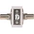 Straight Passage Door Lever 2-3/8" and 2-3/4" Backset Grade 3 Satin Stainless Steel