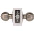 Round Entry Door Knob 2-3/8" and 2-3/4" Backset Grade 3 Satin Nickel