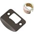 Modern Passage Door Lever 2-3/8" and 2-3/4" Backset Grade 3 Matte Black