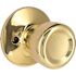 Tulip Dummy Door Knob Bright Brass