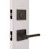 Modern Deadbolt and Entry Combo Pack 2-3/8" and 2-3/4" Backset Grade 3 Matte Black