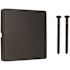 Single-Sided Replacement Plate Matte Black