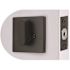 Contemporary Single Cylinder Deadbolt 2.375 and 2.75in. Backset Grade 3 Matte Black