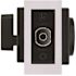 Contemporary Single Cylinder Deadbolt 2.375 and 2.75in. Backset Grade 3 Matte Black