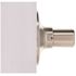 Straight Dummy Lever Satin Nickel