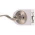 Wave Privacy Door Lever 2-3/8" and 2-3/4" Backset Grade 3 Satin Nickel
