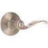 Wave Privacy Door Lever 2-3/8" and 2-3/4" Backset Grade 3 Satin Nickel