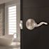 Wave Privacy Door Lever 2-3/8" and 2-3/4" Backset Grade 3 Satin Nickel