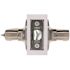 Wave Privacy Door Lever 2-3/8" and 2-3/4" Backset Grade 3 Satin Nickel