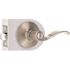 Wave Privacy Door Lever 2-3/8" and 2-3/4" Backset Grade 3 Satin Nickel