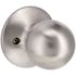 Round Dummy Door Knob Satin Chrome