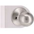 Round Dummy Door Knob Satin Chrome