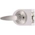 Straight Passage Hall/Closet Door Lever 2-3/8" and 2-3/4" Backset Grade 3 Satin Chrome 6-Pack
