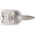 Straight Passage Hall/Closet Door Lever 2-3/8" and 2-3/4" Backset Grade 3 Satin Chrome 6-Pack