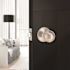 Shield Security Round Passage Hall/Closet Door Knob 2-3/8" and 2-3/4" Backset Grade 3 Satin Stainless Steel 6-Pack