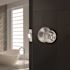 Round Privacy Door Knob 2-3/8" and 2-3/4" Backset Grade 3 Satin Stainless Steel