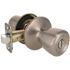 Tulip Privacy Door Knob 2-3/8" and 2-3/4" Backset Grade 3 Satin Nickel