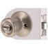 Tulip Privacy Door Knob 2-3/8" and 2-3/4" Backset Grade 3 Satin Nickel