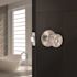 Tulip Privacy Door Knob 2-3/8" and 2-3/4" Backset Grade 3 Satin Nickel