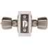 Tulip Privacy Door Knob 2-3/8" and 2-3/4" Backset Grade 3 Satin Nickel