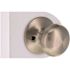 Round Dummy Door Knob Satin Nickel