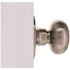 Round Dummy Door Knob Satin Nickel