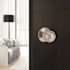 Round Dummy Door Knob Satin Nickel