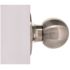 Round Dummy Door Knob Satin Nickel