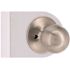 Round Dummy Door Knob Satin Nickel