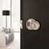 Round Passage Door Knob 2-3/8" and 2-3/4" Backset Grade 3 Satin Nickel 6-Pack