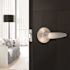Straight Passage Door Lever 2-3/8" and 2-3/4" Backset Grade 3 Satin Nickel