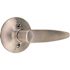 Straight Dummy Door Lever Satin Stainless Steel and Satin Chrome