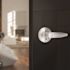 Straight Dummy Door Lever Satin Chrome