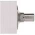 Straight Dummy Door Lever Satin Chrome
