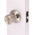 Tulip Entry Door Knob 2-3/8" and 2-3/4" Backset Grade 3 Satin Chrome