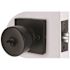 Contemporary Entry Door Knob 2-3/8" and 2-3/4" Backset Grade 3 Matte Black