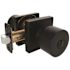 Contemporary Privacy Bed/Bath Door Knob 2-3/8" and 2-3/4" Backset Grade 3 Matte Black